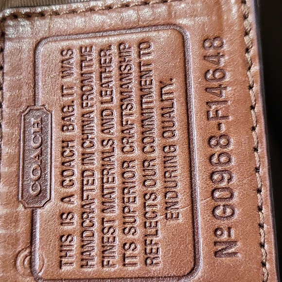 Coach tan shoulder bag - Picture 5 of 5